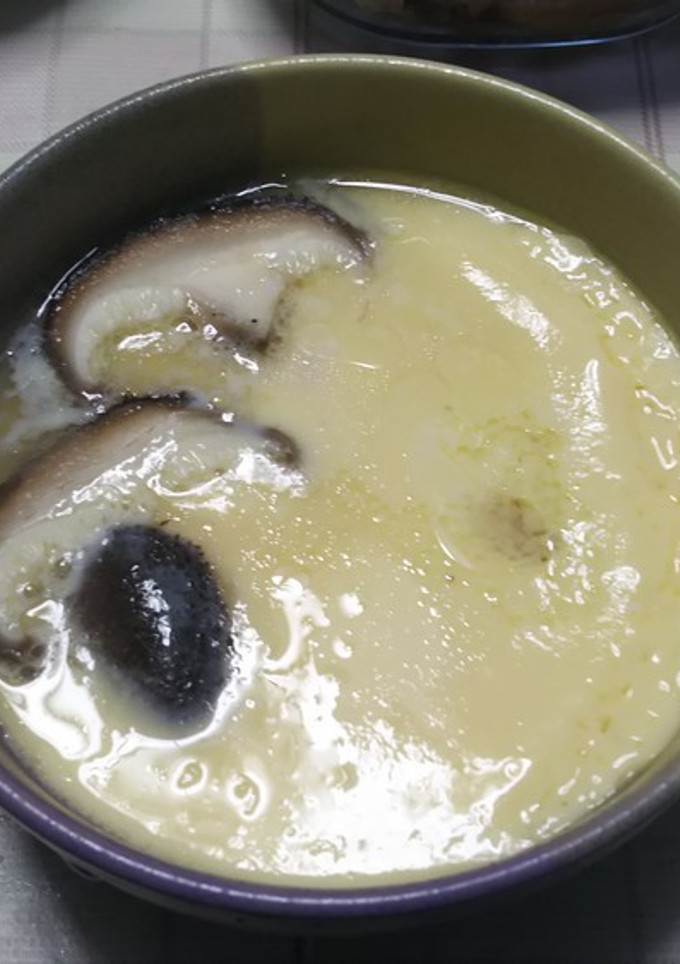 採りたてしいたけの和らぎ茶碗蒸し-レシピのメイン写真