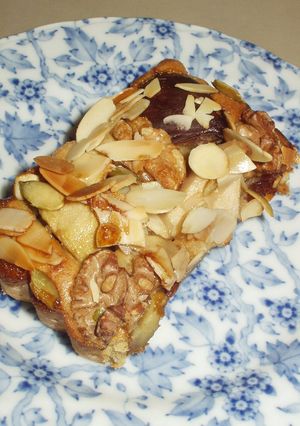 秋冬のお菓子☆森の恵みのアーモンドケーキ-レシピのメイン写真
