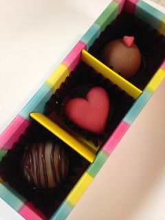 バレンタインに!トリュフ風ねりきり-レシピのメイン写真