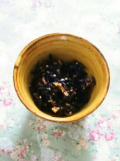 梅ひじきのふりかけに切干大根入れちゃった-レシピのメイン写真