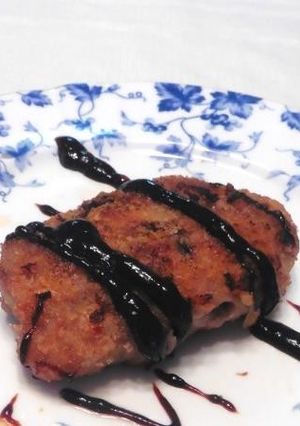 豚こま肉で！みそだれチーズとんかつ！-レシピのメイン写真
