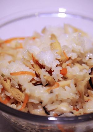 簡単に作れる健康的な五目御飯-レシピのメイン写真