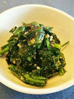 春菊とわかめのナムル-レシピのメイン写真