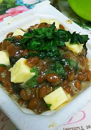 梅しそチーズ納豆-レシピのメイン写真