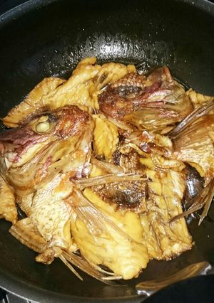 鯛のアラ炊き☺-レシピのメイン写真