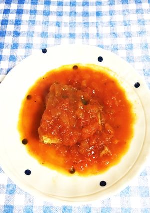 活力鍋で骨まで☆サバのトマトソース煮-レシピのメイン写真