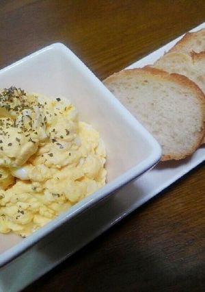 ポリ袋で楽々卵サラダ♪アレンジも♪-レシピのメイン写真