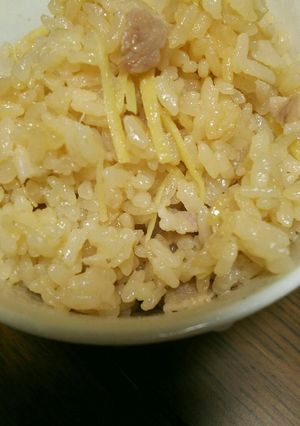 豚バラ肉の炊き込みご飯♪-レシピのメイン写真