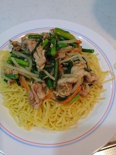 ニラたっぷりあんかけ焼きそば-レシピのメイン写真