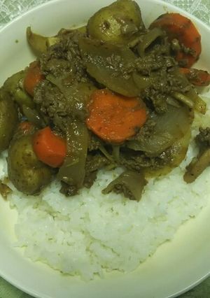 スパイシーなカレー-レシピのメイン写真