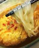 簡単裏技★カップうどんを生麺風に食べる！