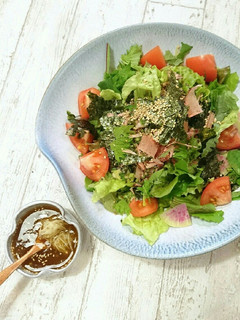 トマのりサラダ-レシピのメイン写真