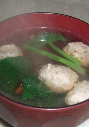 簡単 料亭風 さんま団子汁-レシピのメイン写真