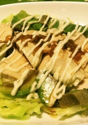 鶏むね肉の温サラダ★-レシピのメイン写真
