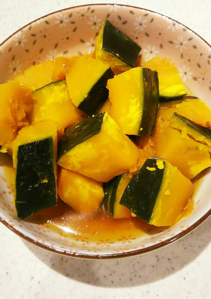 レンジで簡単 かぼちゃの煮物-レシピのメイン写真