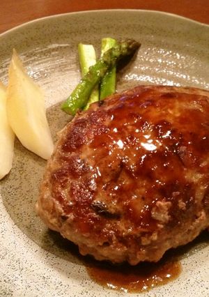 フライパンで我が家のハンバーグ-レシピのメイン写真
