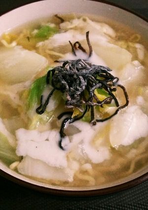 白菜シーザーラーメン-レシピのメイン写真