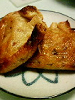 簡単おつまみ♪納豆キムチアゲ焼き♪-レシピのメイン写真