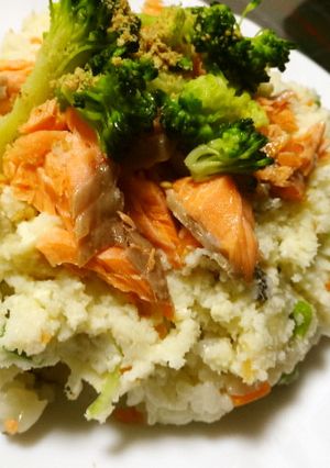 酢〆のオカラで（寿司飯へ）-レシピのメイン写真