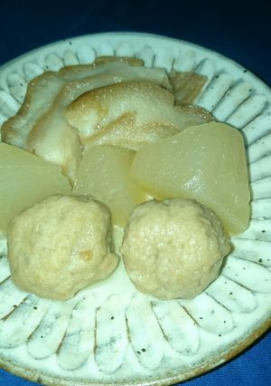 お麩と大根と肉団子の煮物-レシピのメイン写真