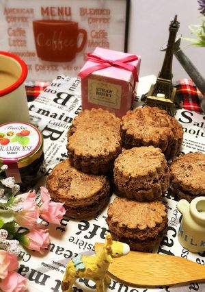 生地に溶かしチョコを入れたリッチスコーン-レシピのメイン写真