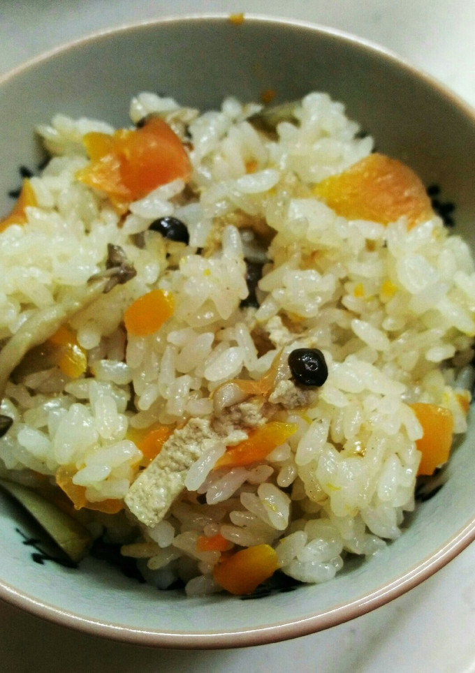 鶏皮で炊き込みご飯-レシピのメイン写真