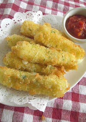 Fried Mozzarella Sticks-レシピのメイン写真