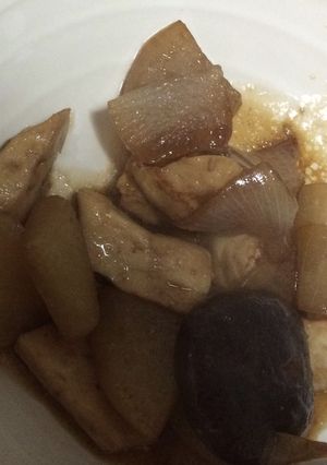 フライパンで作る！メカジキと大根の煮物-レシピのメイン写真