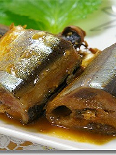 骨まで美味しいさんまの味噌煮-レシピのメイン写真