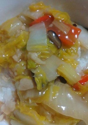 中華丼(手抜き)-レシピのメイン写真