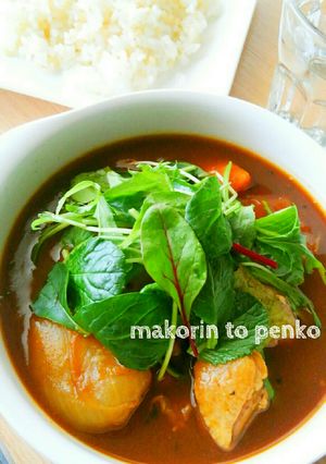 圧力鍋＊トロトロ野菜のチキンスープカレー-レシピのメイン写真