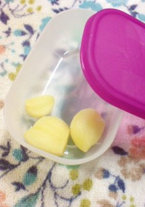 超長持ち★にんにくの簡単保存方法-レシピのメイン写真