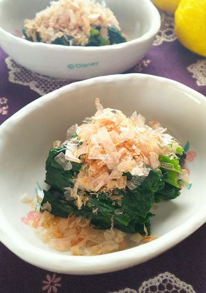 ほうれん草のお浸し-レシピのメイン写真
