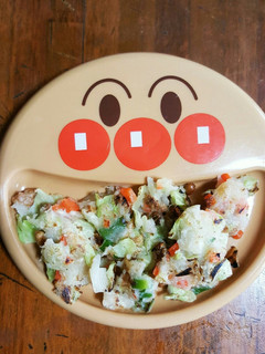 2歳 ランチ アレンジ色々お好み焼-レシピのメイン写真