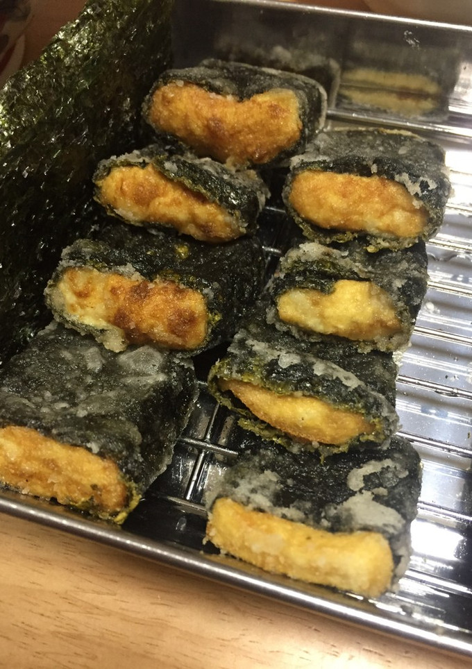 豆腐の海苔巻き揚げ-レシピのメイン写真