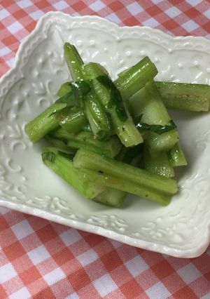 超カンタン❣️セロリのクミン風味-レシピのメイン写真
