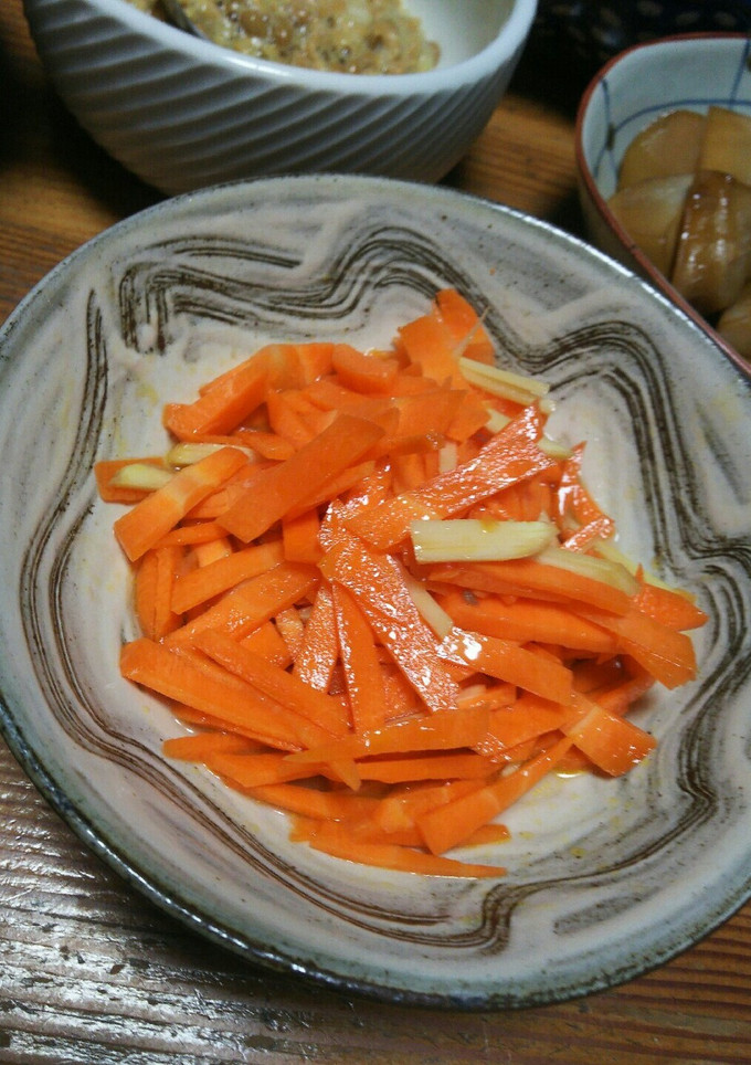 にんじんとしょうがのさっぱり中華和え❤-レシピのメイン写真