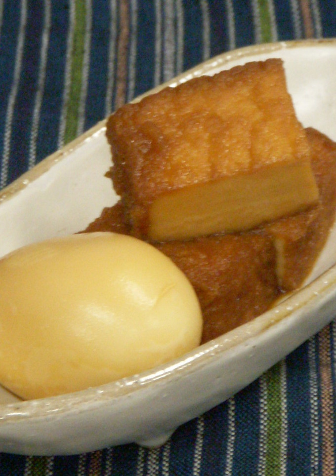 厚揚げと卵の甘辛煮-レシピのメイン写真