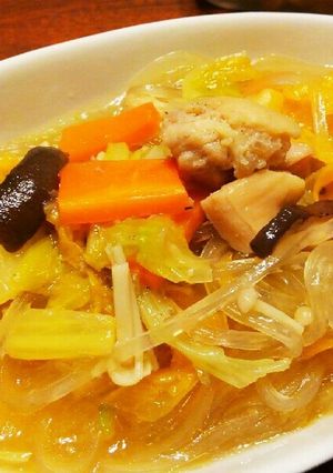 鶏肉と白菜の中華煮-レシピのメイン写真