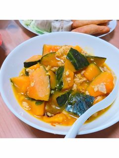 かぼちゃのあんかけそぼろ煮-レシピのメイン写真