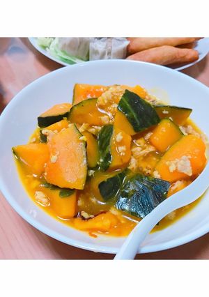 かぼちゃのあんかけそぼろ煮-レシピのメイン写真