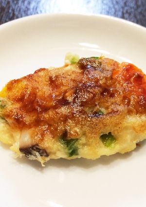 離乳食後期〜豆腐と野菜のお焼き★-レシピのメイン写真