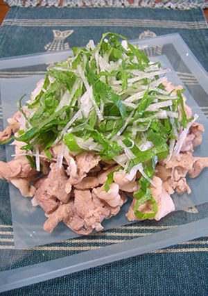 大葉と大根のさっぱり豚-レシピのメイン写真