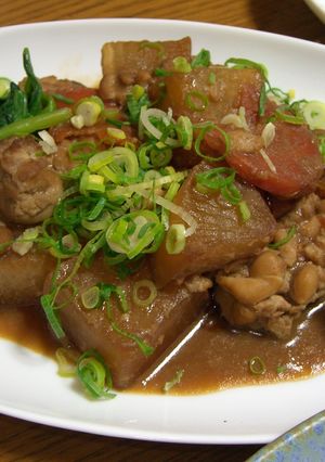 白子と大根の美味しいコクのある煮物-レシピのメイン写真