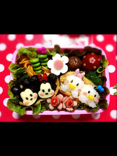 ツムツム キャラ弁 ディズニー-レシピのメイン写真