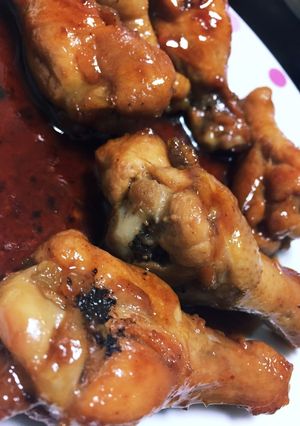 手羽元の甘辛焼き煮-レシピのメイン写真
