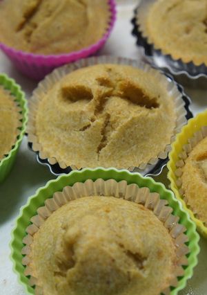 幼児用おやつ☆バナナ＆にんじんマフィン-レシピのメイン写真