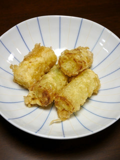 免疫力アップ!葱の天ぷら-レシピのメイン写真