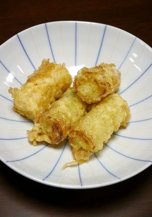 免疫力アップ！葱の天ぷら-レシピのメイン写真