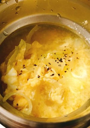 レンジでひと手間♪オニオンコンソメスープ-レシピのメイン写真